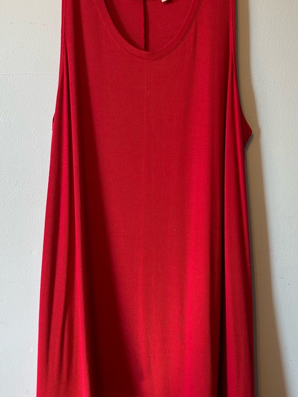 Logo Layers Magenta Women's ribbed Sleeveless Tank Top
